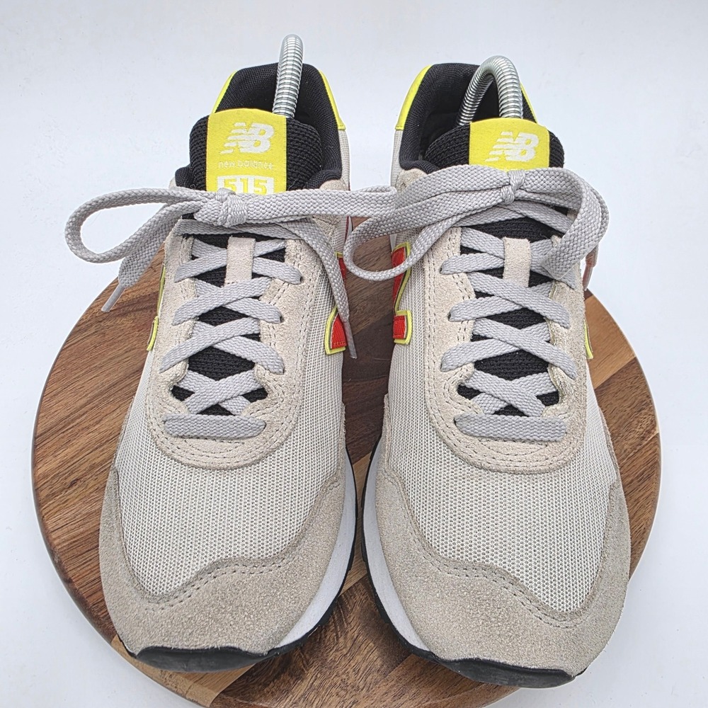 New Balance 515 V3 Women's 7.5 Tan Pink Yellow Retro Classic WL515BR3 Sneakers - Picture 7 of 11